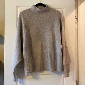 Express mock neck dolman sleeve sweater